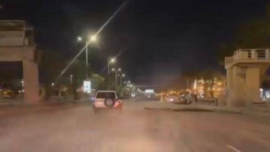 صورة بعد حادثة جسر المشاة بخميس مشيط.. عودة الحركة المرورية  أخبار السعودية