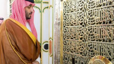 صورة ولي العهد يزور المسجد النبوي ومسجد قباء  أخبار السعودية