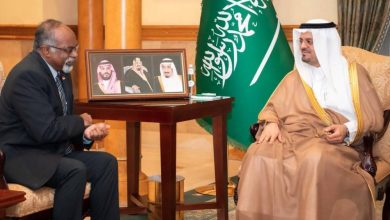 صورة نائب أمير منطقة مكة المكرمة يستقبل القنصل السنغافوري بجدة  أخبار السعودية