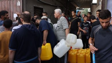 صورة في يوم المياه العالمي- المواطن بغزة بالكاد يحصل على 3-15 لتر من المياه يوميا