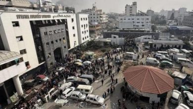 صورة الاعلامي الحكومي بغزة: الاحتلال أعدم أكثر من 200 نازح بمجمع الشفاء