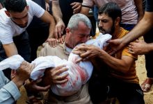 صورة شهداء وجرحى في قصف للاحتلال على قطاع غزة