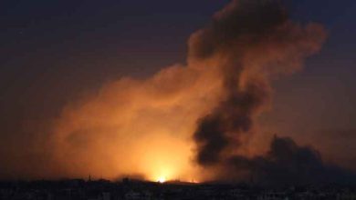 صورة مراسل رؤيا: سماع دوي انفجارات في مدينة حلب شمال سوريا