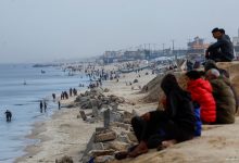 صورة البنتاغون: بناء ميناء عائم قبالة سواحل غزة سيبدأ قريبا جدا