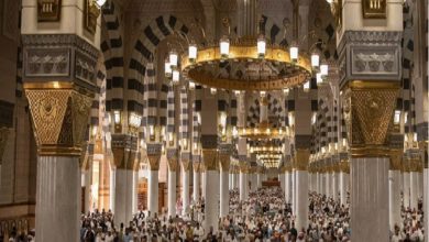 صورة خدمة “حالة الإشغال” الإلكترونية تعزّز جهود تنظيم حشود المصلين في المسجد النبوي