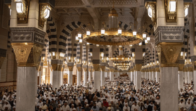 صورة المسجد النبوي استقبل قرابة 15 مليون زائر خلال النصف الأول من رمضان