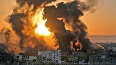 صورة الدول العربية بالأمم المتحدة تدين الإبادة الجماعية في غزة