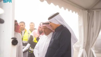 صورة وزير النقل يتفقد مشروع الطريق الدائري بمنطقة الباحة