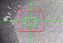 صورة الحوثيون يعرضون مشاهد من إسقاط طائرة أمريكية من نوع “MQ9” (فيديو)
