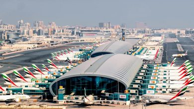 صورة تنبيه مهم من مطارات دبي حول حالة الطقس