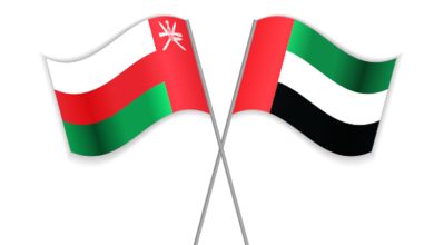 صورة الإمارات وسلطنة عمان تؤكدان مواقفهما الداعية إلى الاستقرار والأمن والازدهار لجميع دول المنطقة وشعوبها والعالم أجمع