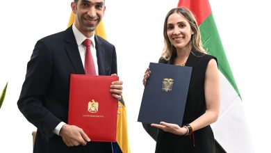 صورة الإمارات والإكوادور توقعان بيان نوايا مشتركاً لبدء مفاوضات حول اتفاقية شراكة اقتصادية شاملة