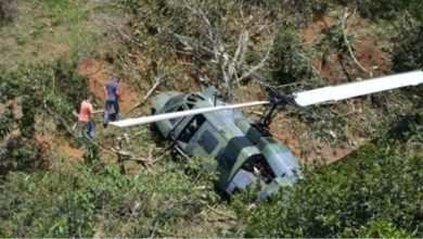 صورة مقتل ثمانية أشخاص في تحطم مروحية عسكرية في الإكوادور