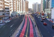 صورة “طرق دبي”: تنفيذ مسارات جديدة خاصة للحافلات ومركبات الأجرة في 6 شوارع بطول 13 كم