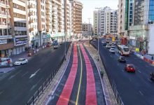 صورة تنفيذ مسارات جديدة خاصة للحافلات ومركبات الأجرة في 6 شوارع بطول 13 كم