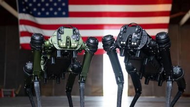 صورة للمرة الأولى في التاريخ.. أمريكا تستعين بالجنود الروبوتات في الحرب