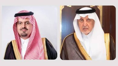 صورة أمير مكة ونائبه يهنئان القيادة بعيد الفطر المبارك  أخبار السعودية