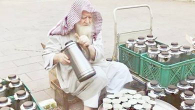 صورة وفاة «أبوالسباع» مستضيف زوار المسجد النبوي بالقهوة والشاي