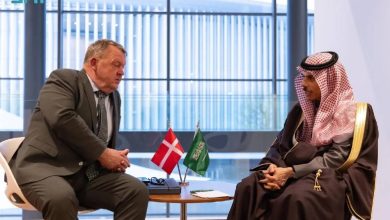 صورة وزير الخارجية ونظيره الدنماركي يناقشان الموضوعات ذات الاهتمام المشترك  أخبار السعودية