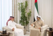 صورة نائب رئيس الإمارات للسفير السعودي: علاقاتنا تزداد رسوخا بتوجيهات قيادتي البلدين  أخبار السعودية