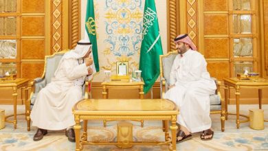 صورة ولي العهد يستعرض تطوير العلاقات مع أمير الكويت ورئيس وزراء العراق  أخبار السعودية
