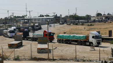 صورة الجيش الإسرائيلي: قريباً ستدخل 500 شاحنة مساعدات إلى القطاع يومياً