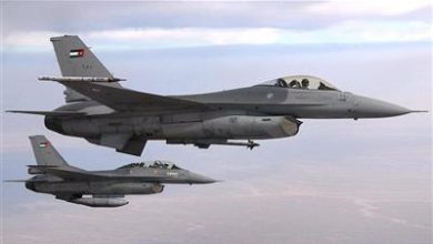 صورة الأردن يكثف طلعات المقاتلات الحربية لمنع اختراق مجاله الجوي