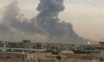صورة العراق يشكل لجنة فنية لمعرفة أسباب الانفجار والحريق في قاعدة كالسو العسكرية