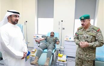 صورة وكيل الحرس الوطني: افتتاح مركز للتبرع بالدم تعزيزاً المخزون الاستراتيجي لبنك الدم المركزي
