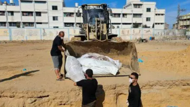 صورة الأردن يدين جرائم الاحتلال المستمرة في غزة وآخرها اكتشاف المقابر الجماعية