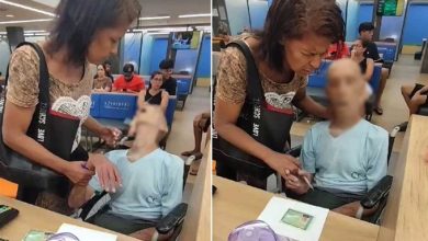 صورة امرأة في #البرازيل تصطحب جثة إلى البنك للحصول على قرض