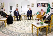 صورة اجتماع سداسي عربي يؤكد أهمية اتخاذ خطوات لا رجعة فيها لحل الدولتين