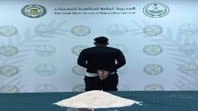 صورة ضبط مقيم بمحافظة جدة لترويجه 3 كيلوجرامات من مخدر الشبو