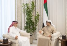صورة سفير المملكة في أبو ظبي يبحث العلاقات الثنائية مع نائب رئيس الإمارات