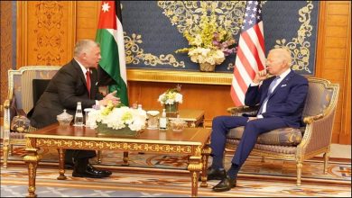 صورة ملك الأردن لـ«بايدن»: بلادنا لن تكون ساحة لحرب إقليمية