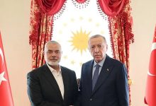 صورة أردوغان: لا أعتقد أن قيادة حماس ستغادر قطر