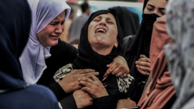 صورة “آكشن إيد” الدولية: غزة أصبحت مقبرة للنساء بعد 200 يوم