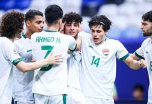 صورة العراق إلى نصف نهائي كأس اسيا للمنتخبات الأولمبية والسعودية تودع
