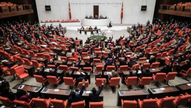 صورة البرلمان التركي يهتف: “الموت لإسرائيل”