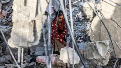 صورة 204 أيام من العدوان على غزة ونتنياهو يقر أخيرا بخطورة قرارات العدل الدولية