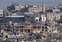 صورة نيويورك تايمز: المسؤولون الإسرائيليون يدرسون تقاسم السلطة في غزة مع الدول العربية بعد الحرب