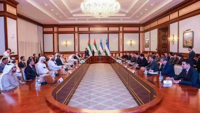 صورة الإمارات وأوزبكستان تبحثان التعاون المشترك في الأمن الغذائي وزيادة الرحلات الجوية