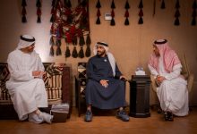 صورة نهيان وعبدالله بن زايد والوزراء وكبار المسؤولين يعزّون بوفاة الأمير بدر بن عبدالمحسن