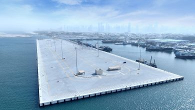 صورة موانئ دبي العالمية تنجز توسعة رئيسية في ميناء الحمرية