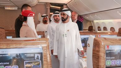 صورة محمد بن راشد: «طيران الإمارات» قصة تحدٍ أقلعت قبل 39 عاماً وأسهمت في مسيرة نجاح دبي