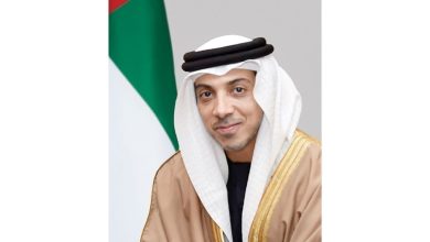 صورة منصور بن زايد يهنئ هاتفياً أحمد عبد الله الأحمد الصباح بتعيينه رئيساً للوزراء بالكويت