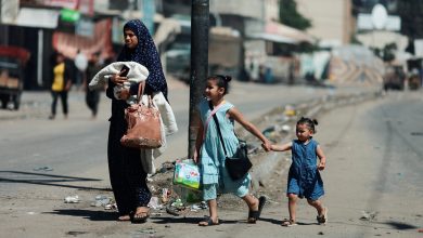 صورة الأمم المتحدة: نزوح 800 ألف فلسطيني من رفح
