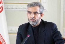 صورة علي باقري يتولى مهام وزير الخارجية في إيران