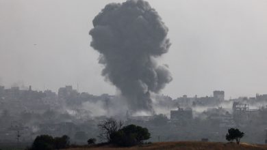 صورة مقتل 8 فلسطينيين بقصف إسرائيلي على وسط غزة