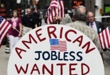 صورة لا تغير يذكر على طلبات إعانات البطالة الأمريكية في أبريل